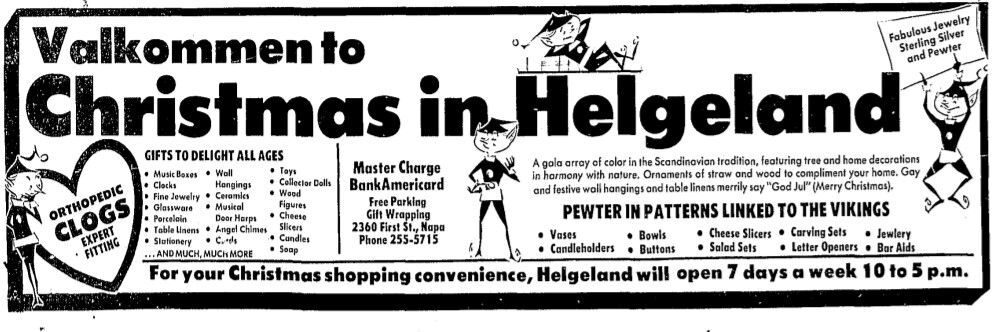 Napa's Helgeland